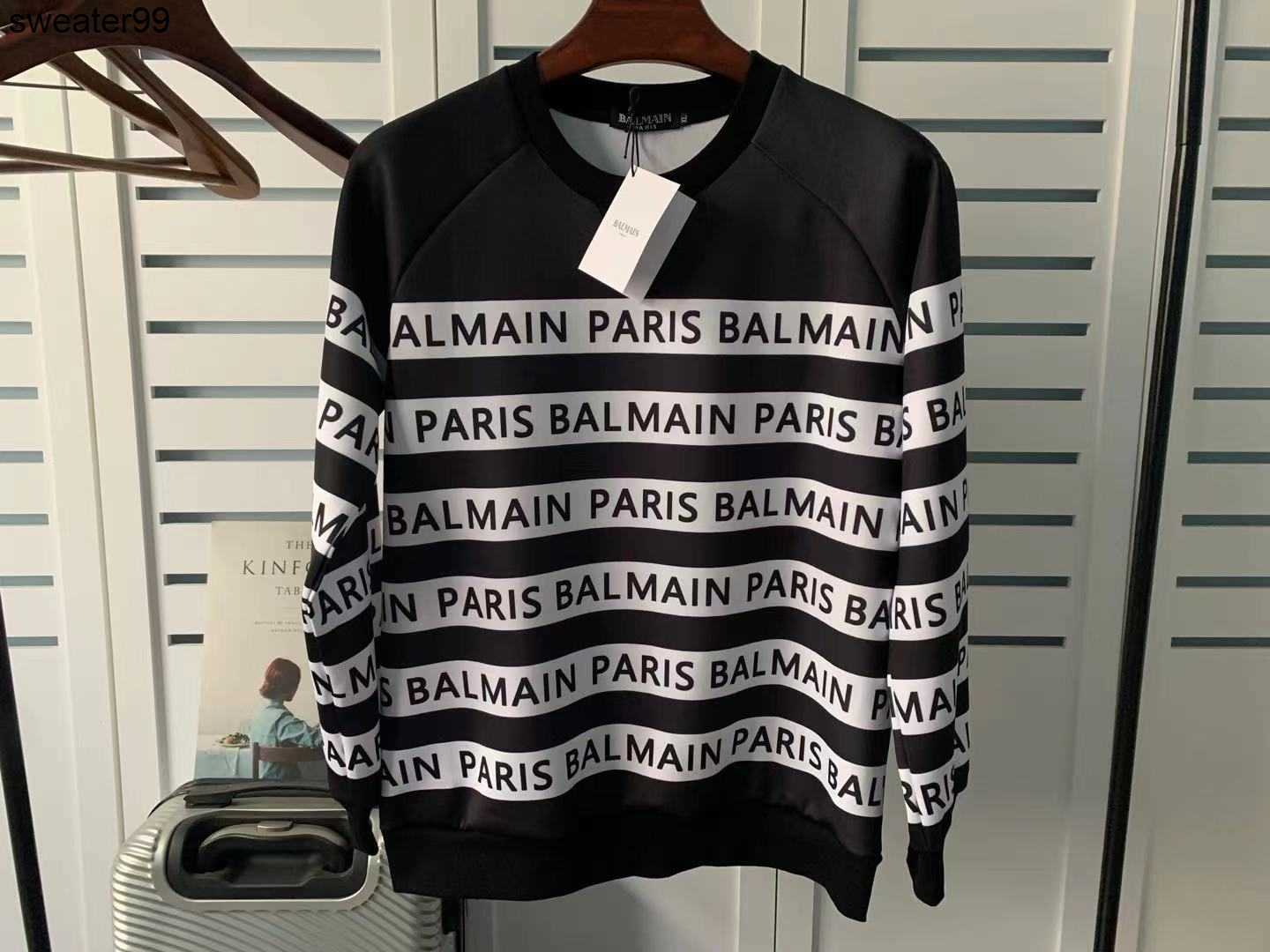Autumn and winter new balman Sweatshirts letter black and white stripe loose Pullover, Picture color
Autumn and winter new balman Sweatshirts letter black and white stripe loose Pullover, Picture color