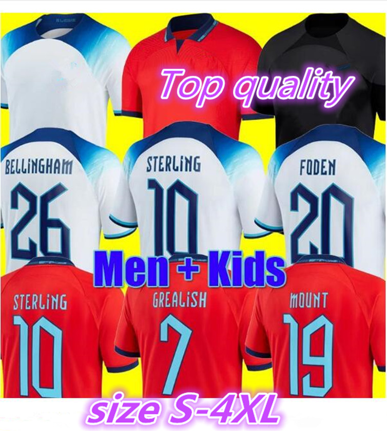 2022 2023 Englands soccer jersey KANE STERLING RASHFORD SANCHO GREALISH MOUNT FODEN HENDERSON MAGUIRE 22 23 football jerseys HOME AWAY shirt men SIZE S-4XL
2022 2023 Englands soccer jersey KANE STERLING RASHFORD SANCHO GREALISH MOUNT FODEN HENDERSON MAGUIRE 22 23 football jerseys HOME AWAY shirt men SIZE S-4XL