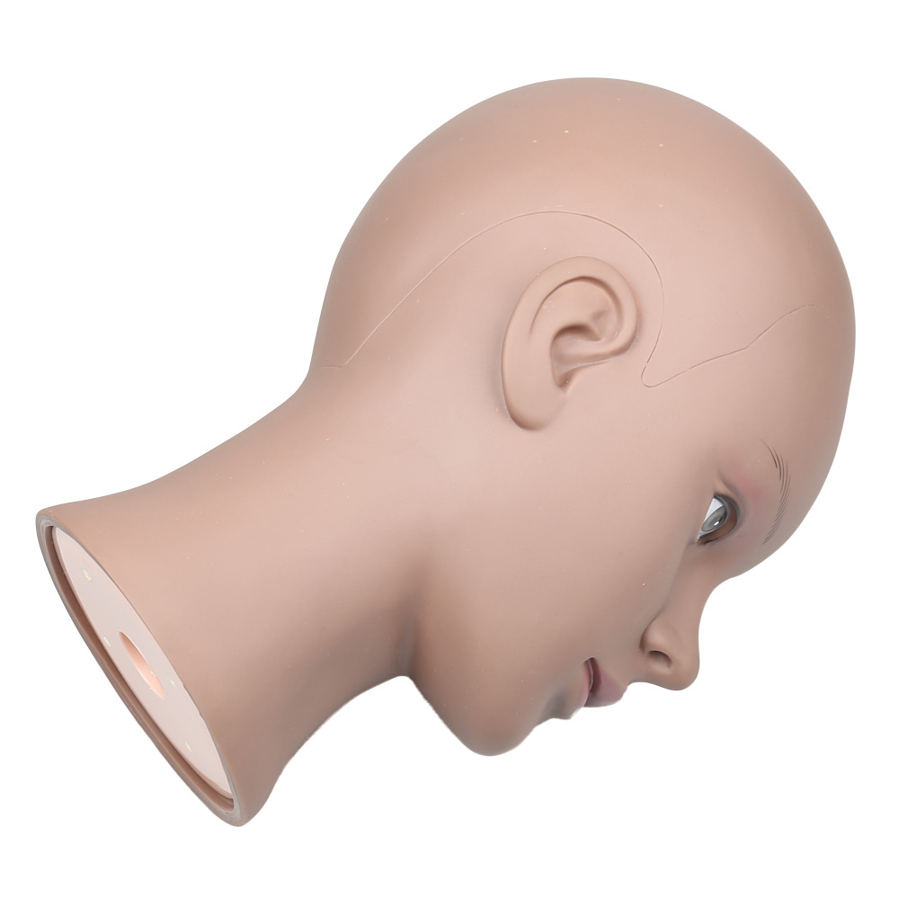 Black Model Head Mannequin Heads Wig Manikin Head Display Stand