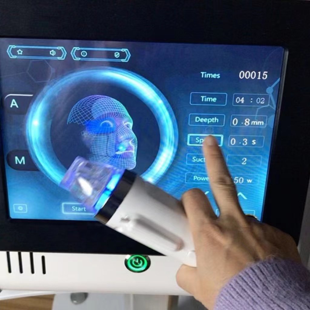 Factory Outlet RF Equipment Wrinkle Remover Portable Microneedling Machine Fractional Rf With cooling function hammer
