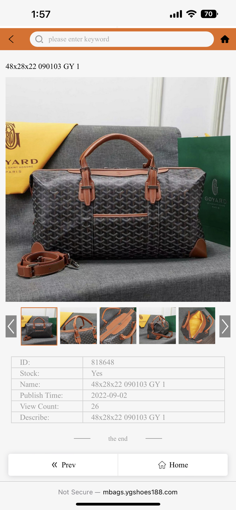 Goya travel bag for woman man handbag women men tote bags shoulder bag, As pic