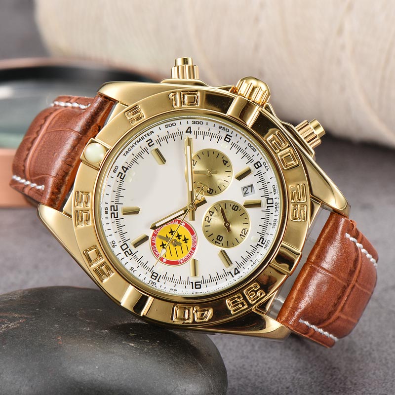2022 Men's quartz watch business leisure three eye full function sports timing waterproof Belt watches, U8
2022 Men's quartz watch business leisure three eye full function sports timing waterproof Belt watches, U8