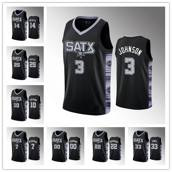 Basketball Jersey Keldon Johnson #3 Devin Vassell #24 Josh Richardson #7 San Antonio''Spurs''Men 2022-23 Statement
Basketball Jersey Keldon Johnson #3 Devin Vassell #24 Josh Richardson #7 San Antonio''Spurs''Men 2022-23 Statement