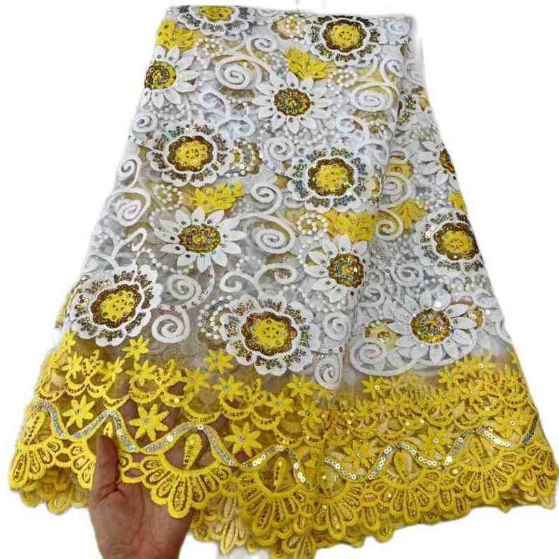 Fabric Top Quality Guipure Swiss Sequins Fabric Silver African Material Cord Cloth Large Bridal Dress Lace For Party J220909
Fabric Top Quality Guipure Swiss Sequins Fabric Silver African Material Cord Cloth Large Bridal Dress Lace For Party J220909