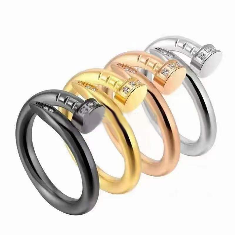 Designer Nail Ring Luxury Jewelry Midi Rings For Women Titanium Steel Alloy Gold-Plated Process Fashion Accessories Never Fade Not Allergic Store
Designer Nail Ring Luxury Jewelry Midi Rings For Women Titanium Steel Alloy Gold-Plated Process Fashion Accessories Never Fade Not Allergic Store