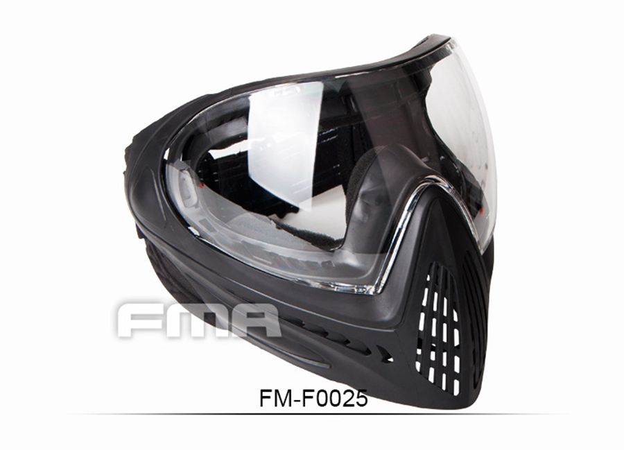 Tactical Hood F1 Full Face Mask With Single Layer Paintball Safety Protective Anti-fog Goggle Mask Outdoor Hunting CS Airsoft Equipment, Black
Tactical Hood F1 Full Face Mask With Single Layer Paintball Safety Protective Anti-fog Goggle Mask Outdoor Hunting CS Airsoft Equipment, Black