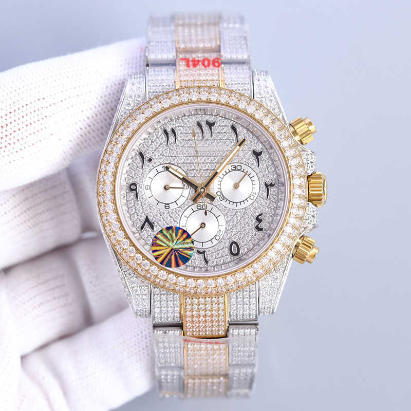 2023FGWH Wristwatches Diamond Mens Watch 40mm Arabic Numerals Sapphire Automatic Mechanical Watch Stainls Steel Strap Life Waterproof Dign Wristwatch Montre De, Color 1
2023FGWH Wristwatches Diamond Mens Watch 40mm Arabic Numerals Sapphire Automatic Mechanical Watch Stainls Steel Strap Life Waterproof Dign Wristwatch Montre De, Color 1