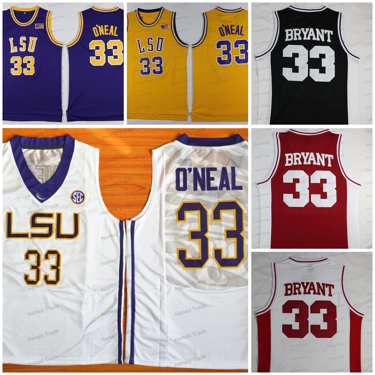NCAA Basketball Jersey LSU Tigers 33 Shaquille ONeal Blue White Lower Merion High School 33 Bry Mens College Jerseys Stitched, Men jersey
NCAA Basketball Jersey LSU Tigers 33 Shaquille ONeal Blue White Lower Merion High School 33 Bry Mens College Jerseys Stitched, Men jersey
