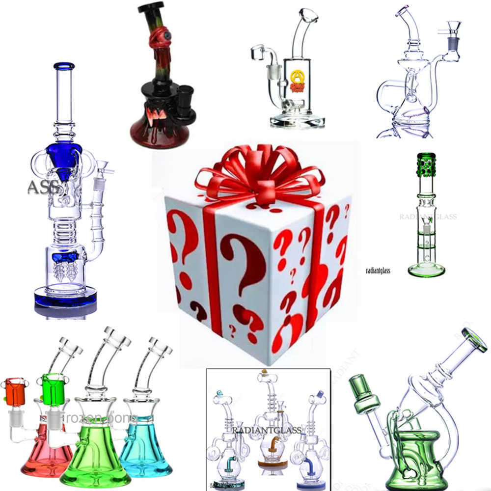 Hookahs Mystery Box Surprise Blined Box Multi Styles Water Glass bong Perc Percolator Pipes Dab Rigs
Hookahs Mystery Box Surprise Blined Box Multi Styles Water Glass bong Perc Percolator Pipes Dab Rigs