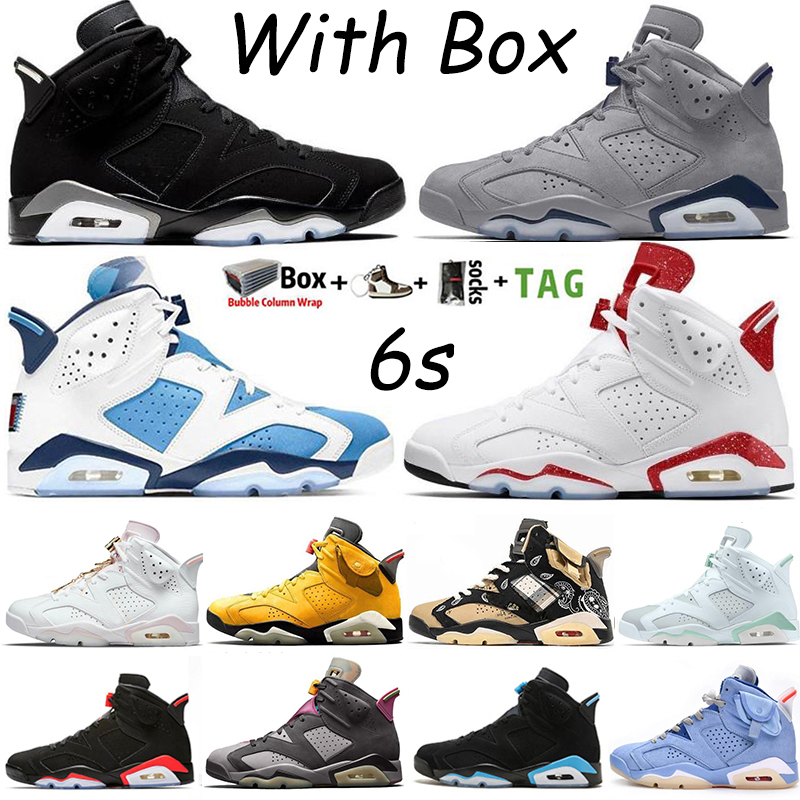 2022 With Box Mens Basketball Shoes Jumpman 6 6s High OG UNC Georgetown Metallic Silver Red Oreo Bordeaux Black Cat Midnight Navy Men Women Trainers Sneakers Size 40-46, 22
2022 With Box Mens Basketball Shoes Jumpman 6 6s High OG UNC Georgetown Metallic Silver Red Oreo Bordeaux Black Cat Midnight Navy Men Women Trainers Sneakers Size 40-46, 22