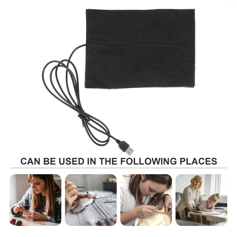 Table Mats Epoxy Resin Heat Pad USB Cotton Winter Curing Mat Bubble Buster Tool3087847