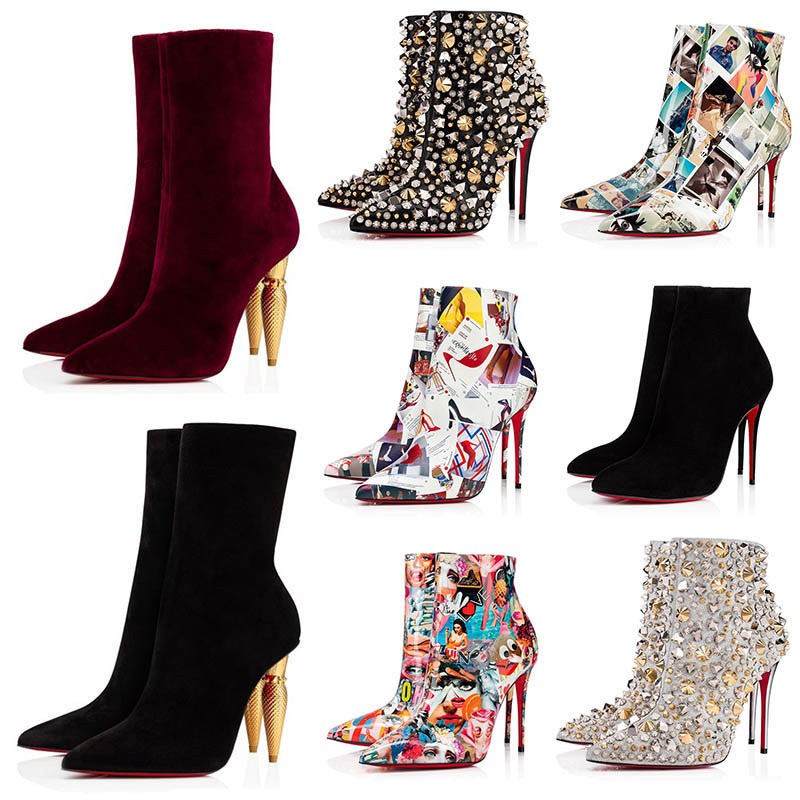 Designer Women Red Bottom High Heels Boots Over The Knee Boot Lady Womens Luxury Ankle Short Booties Bottoms Lipstick Heel Sexy so kate stiletto Style With Box, B6
Designer Women Red Bottom High Heels Boots Over The Knee Boot Lady Womens Luxury Ankle Short Booties Bottoms Lipstick Heel Sexy so kate stiletto Style With Box, B6