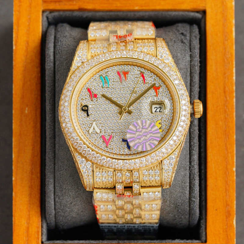 2023ILTP Wristwatches Shiny Diamond Watch Mens Watch Automatic Mechanical Wristwatch 41MM Sapphire Dign Diamond-Strap Montre De Luxe, Color 7
2023ILTP Wristwatches Shiny Diamond Watch Mens Watch Automatic Mechanical Wristwatch 41MM Sapphire Dign Diamond-Strap Montre De Luxe, Color 7