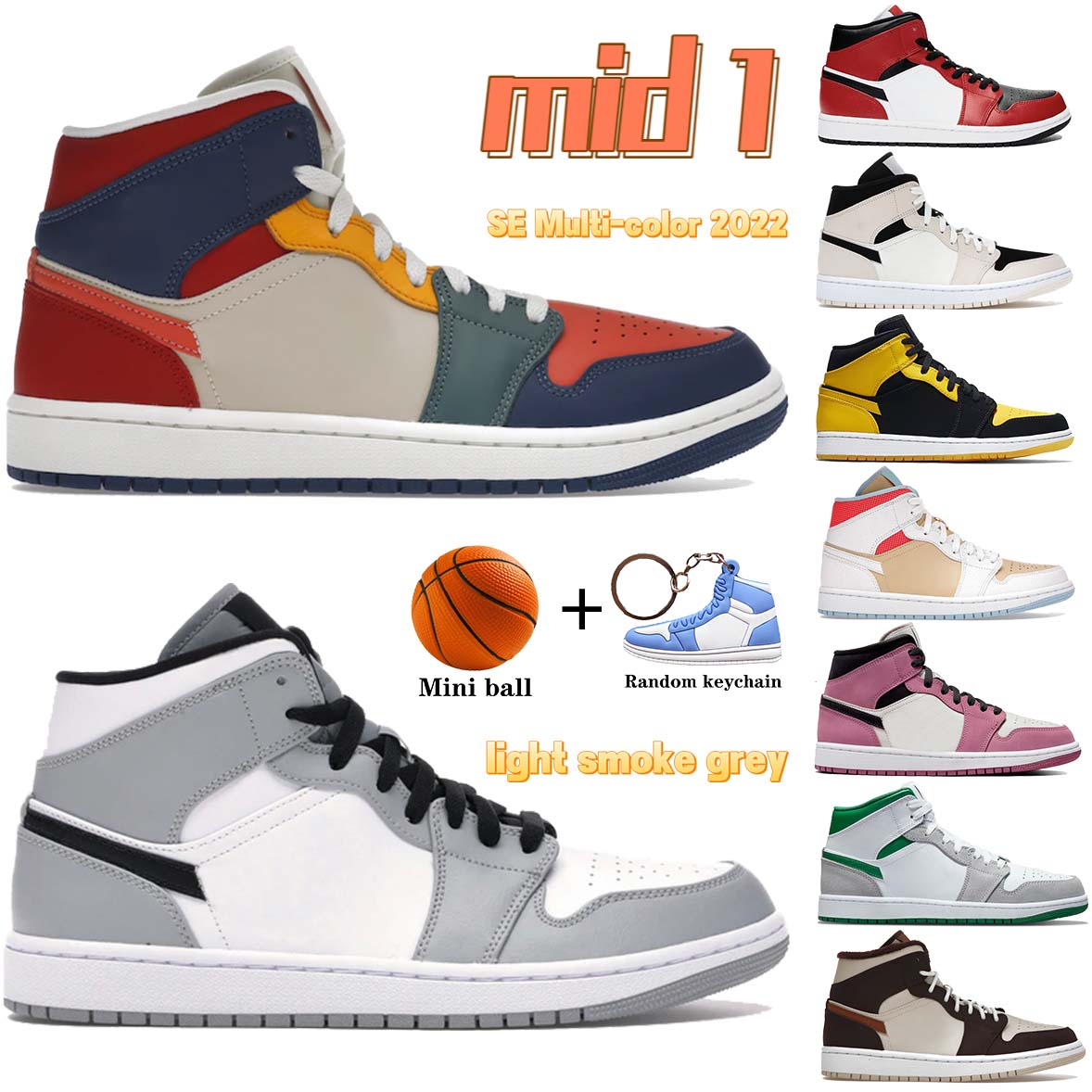 Fashione jumpman Mid 1 1s retro basketball shoes light smoke grey chicago toe New Love Barely Orange SE Sesame Barely Rose Carbon Fiber men women designer sneakers, 37 unc
Fashione jumpman Mid 1 1s retro basketball shoes light smoke grey chicago toe New Love Barely Orange SE Sesame Barely Rose Carbon Fiber men women designer sneakers, 37 unc