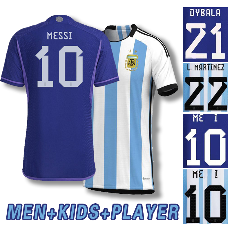 2022 national Argentina soccer Jerseys Lionel jersey Fans Player Version 22 23 DI MARIA DYBALA LO CELSO MARADONA DE PAUL football shirt Men Women Kids kit uniforms, Home+patch
2022 national Argentina soccer Jerseys Lionel jersey Fans Player Version 22 23 DI MARIA DYBALA LO CELSO MARADONA DE PAUL football shirt Men Women Kids kit uniforms, Home+patch