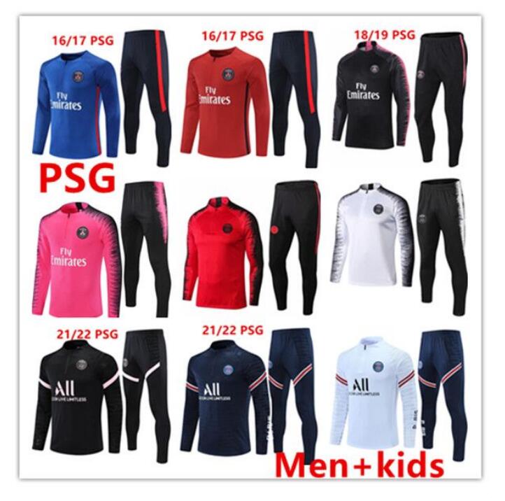 21 22 PSGs MBAPPE soccer jersey tracksuit 18/19 Classic style SERGIO RAMOS MARQUINHOS VERRATTI ICARDI DI MARIA DRAXLER adult kids football Paris
21 22 PSGs MBAPPE soccer jersey tracksuit 18/19 Classic style SERGIO RAMOS MARQUINHOS VERRATTI ICARDI DI MARIA DRAXLER adult kids football Paris