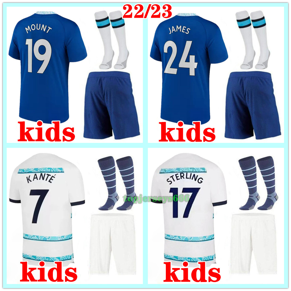 22 23 CFC soccer jersey kids kit JAMES KANTE PULISIC MOUNT HAVERTZ STERLING football shirt 2022 2023 kid T. SILVA JORGINHO football jerseys shirts kits socks, Home (no socks)
22 23 CFC soccer jersey kids kit JAMES KANTE PULISIC MOUNT HAVERTZ STERLING football shirt 2022 2023 kid T. SILVA JORGINHO football jerseys shirts kits socks, Home (no socks)