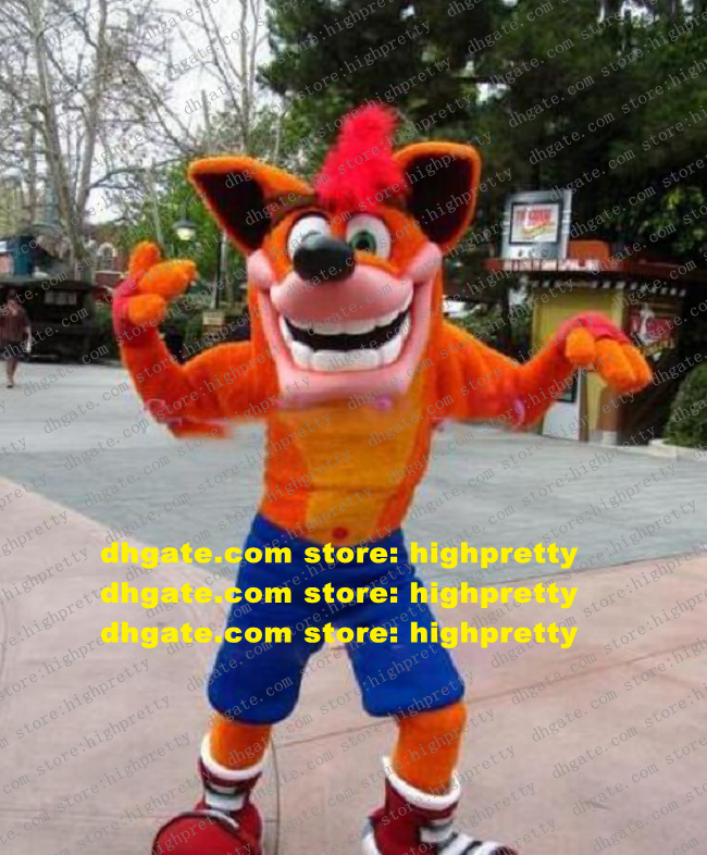 Crash Bandicoot Wolf Mascot Costume Adult Cartoon Character Outfit Suit Enterprise Propaganda Upmarket Upscale zz7637, As in photos
Crash Bandicoot Wolf Mascot Costume Adult Cartoon Character Outfit Suit Enterprise Propaganda Upmarket Upscale zz7637, As in photos