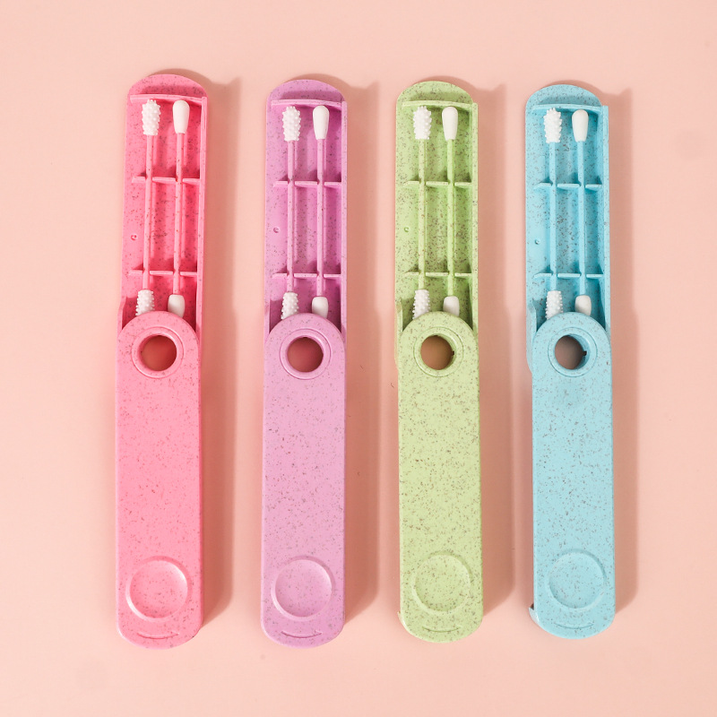 Reusable Silicone Swab Recycling Silicone Buds Swabs Sticks With Box For Ear Cleaning Cosmetic Makeup
Reusable Silicone Swab Recycling Silicone Buds Swabs Sticks With Box For Ear Cleaning Cosmetic Makeup