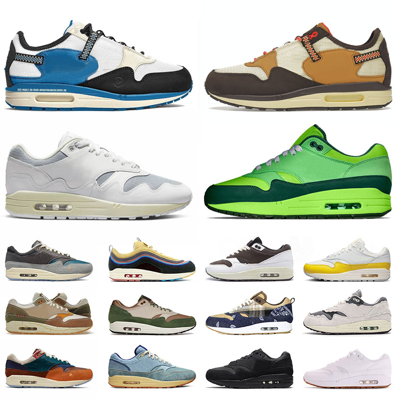 Air Max 1 87 Running Shoes For Mens Womens Travis Scott Sneakers Patta Waves 1 TS X Fragment Oregon Duck Baroque Brown Sean Wotherspoon Trainers Big Size 13 Outdoor, #1 36-47 patta black grey
Air Max 1 87 Running Shoes For Mens Womens Travis Scott Sneakers Patta Waves 1 TS X Fragment Oregon Duck Baroque Brown Sean Wotherspoon Trainers Big Size 13 Outdoor, #1 36-47 patta black grey