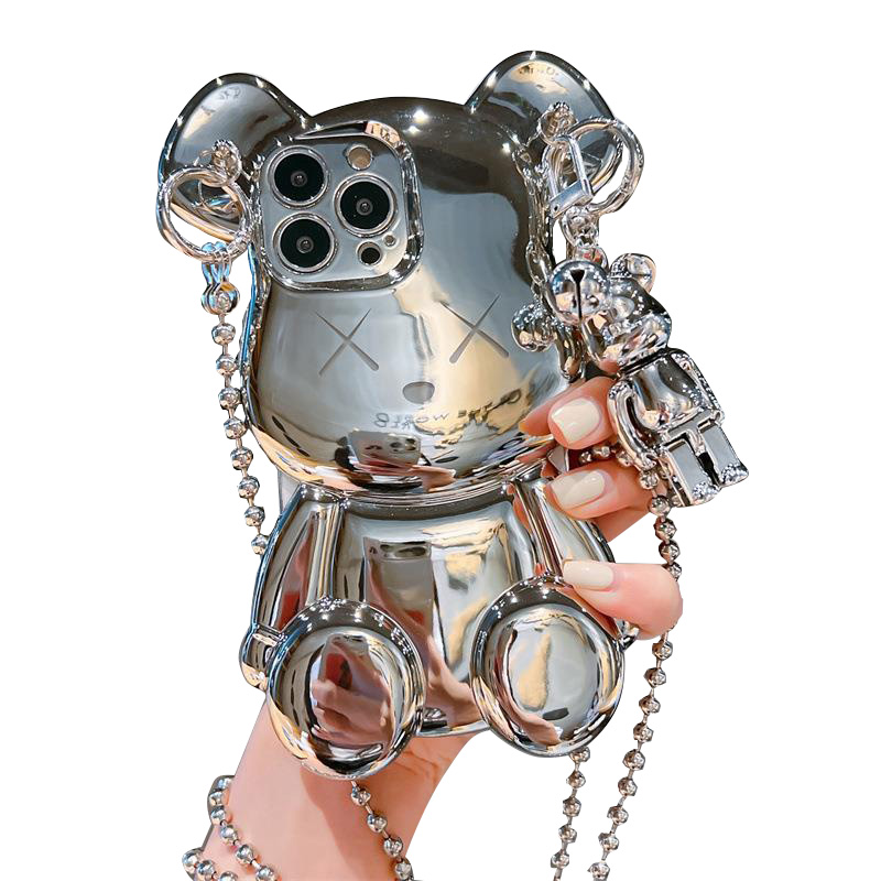 Cross-body Strap Cell Phone Cases Girl Trend Luxury 3D Cute Bear Back Cover Phone Case For Apple iPhone 14 13 12 Pro Max Shockproof Full Covers Retail Box, Gold
Cross-body Strap Cell Phone Cases Girl Trend Luxury 3D Cute Bear Back Cover Phone Case For Apple iPhone 14 13 12 Pro Max Shockproof Full Covers Retail Box, Gold