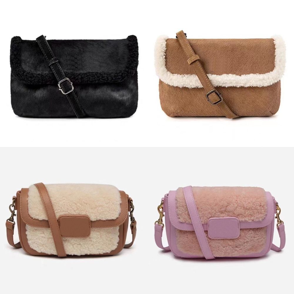 Uggs Bag Lambswool Handbags Leather Trim Hardware Shoulder Bag Wallet Women Fluffy Crossbody Flap Magnetic Buckle Closure Wggs Purse
Uggs Bag Lambswool Handbags Leather Trim Hardware Shoulder Bag Wallet Women Fluffy Crossbody Flap Magnetic Buckle Closure Wggs Purse