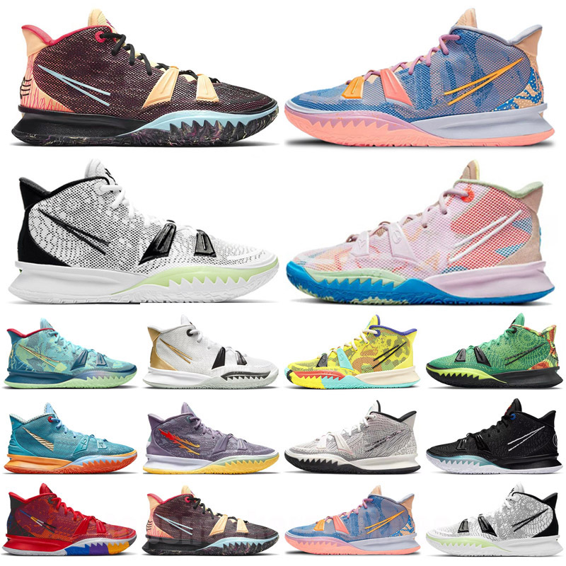 2022 Kyrie 7 Rayguns Basketball Shoes Men 7S EP CNY Sisterhood PH Soundwave Creator BK Black Sports Sneakers Trainers US 8-12, Color 5
2022 Kyrie 7 Rayguns Basketball Shoes Men 7S EP CNY Sisterhood PH Soundwave Creator BK Black Sports Sneakers Trainers US 8-12, Color 5