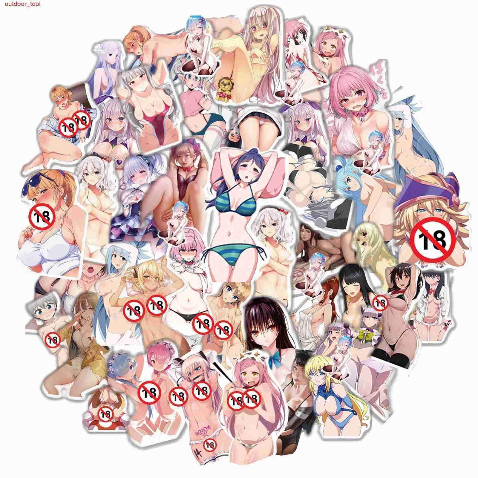 New Outdoor Games Waterproof 10/30/50/100Pcs Adult Anime Hentai Sexy Waifu Stickers Suncensored Decals for Laptop Phone Luggage Cute Car Sticker Girls Toys 
New Outdoor Games Waterproof 10/30/50/100Pcs Adult Anime Hentai Sexy Waifu Stickers Suncensored Decals for Laptop Phone Luggage Cute Car Sticker Girls Toys