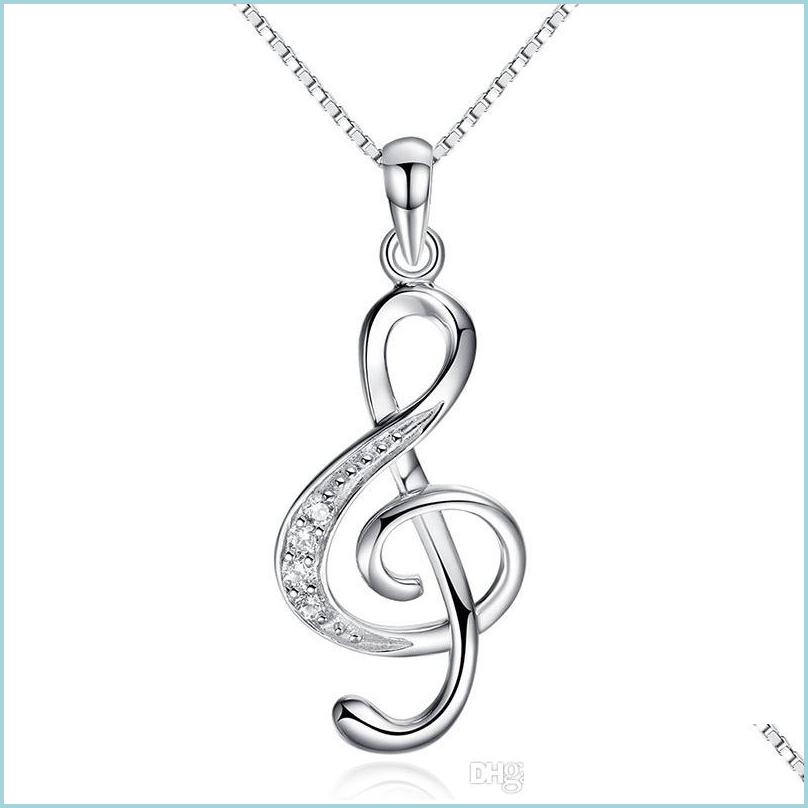 Pendant Necklaces 925 Sterling Sier Necklces Crystal Jewelry Music Note Diamond Pendant Statement Necklace Wedding Vintage New Arriv Dhos4
Pendant Necklaces 925 Sterling Sier Necklces Crystal Jewelry Music Note Diamond Pendant Statement Necklace Wedding Vintage New Arriv Dhos4