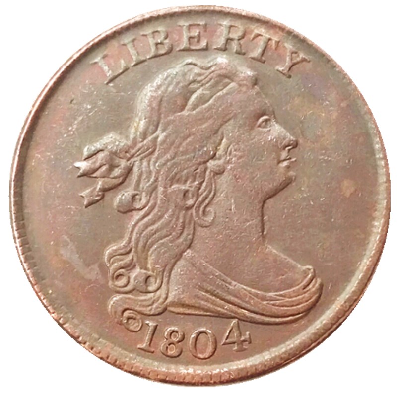 US 1800-1808 8pcs Date For Chose Draped Bust Half Cent Copper Copy Decorate Coin metal craft dies manufacturing factory Price
US 1800-1808 8pcs Date For Chose Draped Bust Half Cent Copper Copy Decorate Coin metal craft dies manufacturing factory Price