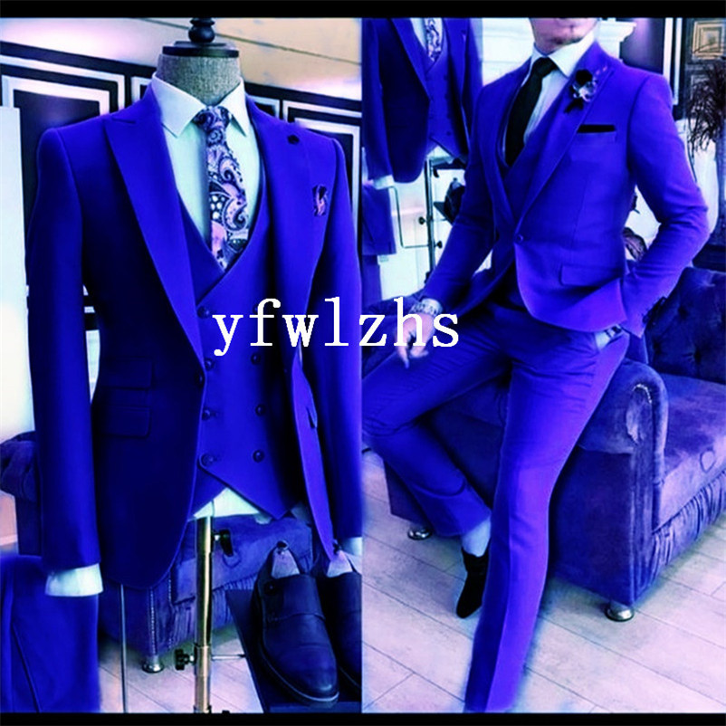 Handsome Groom Tuxedos One Button Man's Suits Peak Lapel Groomsmen Wedding/Prom/Dinner Man Blazer Jacket Pants Vest Tie N0124, Same as image
Handsome Groom Tuxedos One Button Man's Suits Peak Lapel Groomsmen Wedding/Prom/Dinner Man Blazer Jacket Pants Vest Tie N0124, Same as image