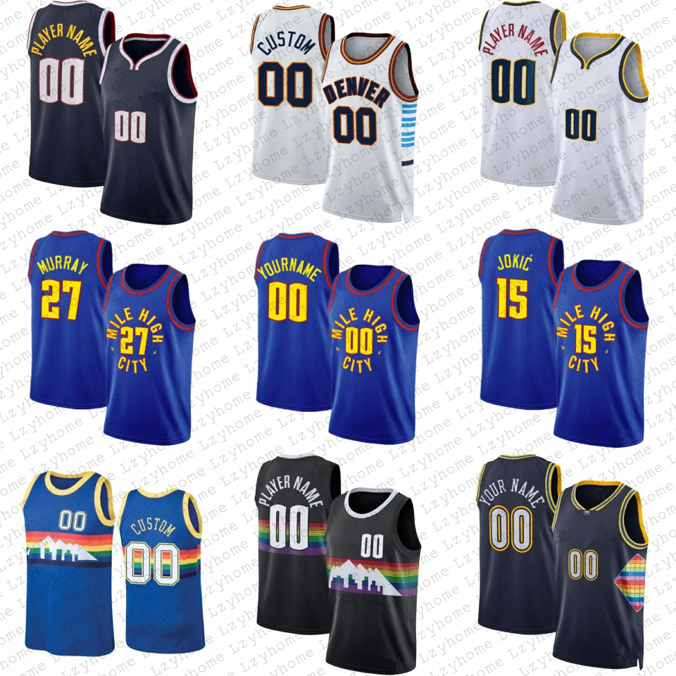 Jerseys Michael Porter Jr. Denvers Carmelo Anthony Nugget Aaron Gordon Bones Hyland Jeff Green Nikola Jamal Murray Jokic Custom Basketball, Mens
Jerseys Michael Porter Jr. Denvers Carmelo Anthony Nugget Aaron Gordon Bones Hyland Jeff Green Nikola Jamal Murray Jokic Custom Basketball, Mens