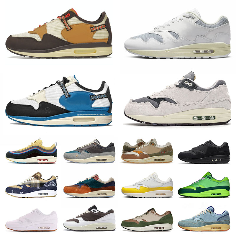 Air Max 1 87 Mens Womens Running Shoes Fragment x Travis Scott Patta Waves 1 Sean Wotherspoon Baroque Brown Oregon Duck Sneakers Trainers Big Size 13 Outdoor Runner, #2 36-45 evolution of icons
Air Max 1 87 Mens Womens Running Shoes Fragment x Travis Scott Patta Waves 1 Sean Wotherspoon Baroque Brown Oregon Duck Sneakers Trainers Big Size 13 Outdoor Runner, #2 36-45 evolution of icons