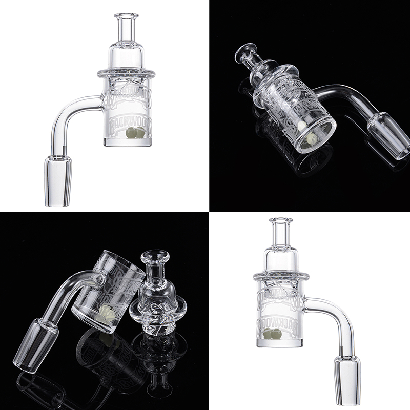 Backwoods Logo Print Smoking Accessories 10mm 14mm 18mm 90 Degree Quartz Bangers Quartz With Pearl Terp Slurper Nail For Hookahs Water Glass Bong ZQ02
Backwoods Logo Print Smoking Accessories 10mm 14mm 18mm 90 Degree Quartz Bangers Quartz With Pearl Terp Slurper Nail For Hookahs Water Glass Bong ZQ02