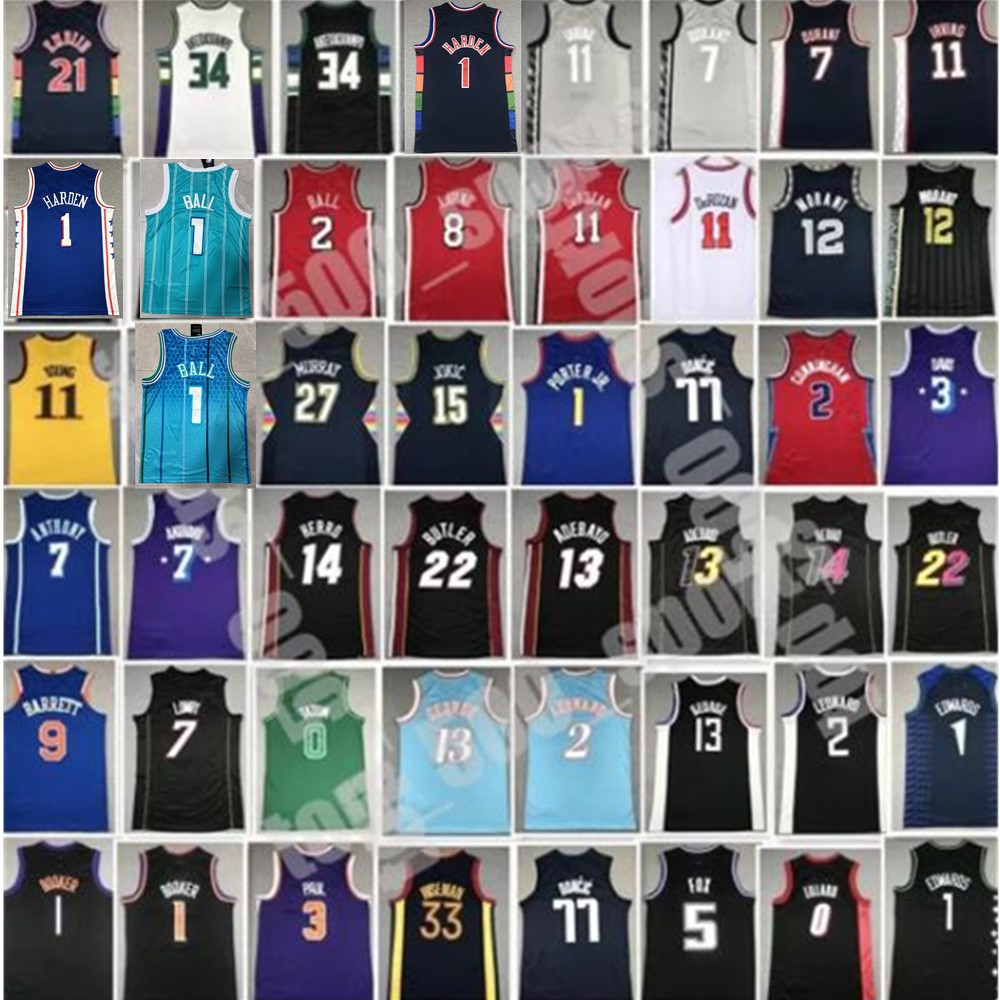 Basketball Ja Morant Jersey Stephen Curry LaMelo Ball Jimmy Butler Lillard Trae Young Devin Booker Kevin Durant Luka Doncic Antetokounmpo, Photo l
Basketball Ja Morant Jersey Stephen Curry LaMelo Ball Jimmy Butler Lillard Trae Young Devin Booker Kevin Durant Luka Doncic Antetokounmpo, Photo l
