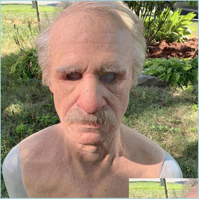 Party Masks Realistic Human Wrinkle Party Cosplay Scary Old Man Fl Head Latex Mask For Halloween Festival 220610 Drop Delivery 2022 H Dhu58
Party Masks Realistic Human Wrinkle Party Cosplay Scary Old Man Fl Head Latex Mask For Halloween Festival 220610 Drop Delivery 2022 H Dhu58