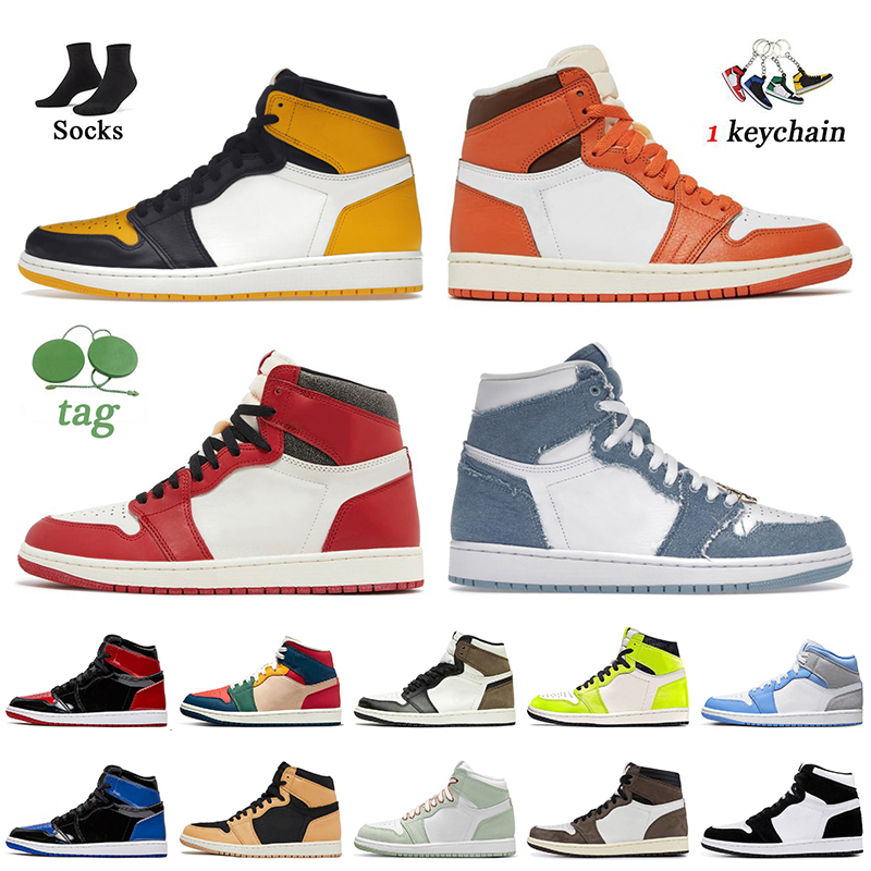 1s Basketball Shoes Jumpman 1 Starfish Denim Lost Found Gorge Green Taxi Patent Bred Mid University Blue Dark Mocha Offs White Women Mens Trainers Sports Sneakers, B22 newstalgia chenille 36-47
1s Basketball Shoes Jumpman 1 Starfish Denim Lost Found Gorge Green Taxi Patent Bred Mid University Blue Dark Mocha Offs White Women Mens Trainers Sports Sneakers, B22 newstalgia chenille 36-47