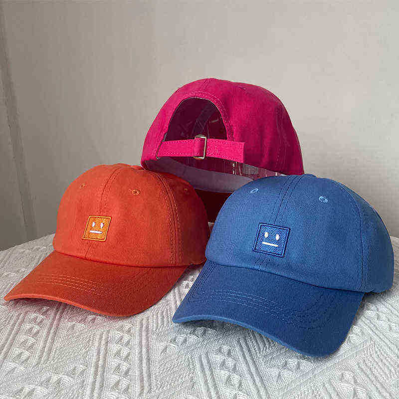 AC Studio Unisex Solid Color Smiley Baseball Cap Breathable Cotton Snapback Sun Hat Men's Street Hip-hop Cap Korean Fashion Hat G221018, Orange
AC Studio Unisex Solid Color Smiley Baseball Cap Breathable Cotton Snapback Sun Hat Men's Street Hip-hop Cap Korean Fashion Hat G221018, Orange