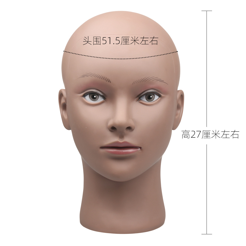 Black Model Head Mannequin Heads Wig Manikin Head Display Stand