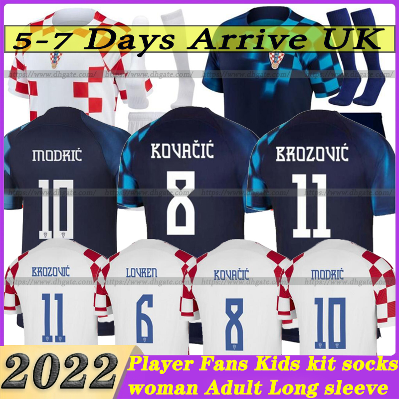 2022 Croacia MODRIC soccer jerseys national team MANDZUKIC PERISIC KALINIC 22 23 Croatia football shirt KOVACIC Rakitic Kramaric Men Kids Kit uniforms, 2022 players version home patch
2022 Croacia MODRIC soccer jerseys national team MANDZUKIC PERISIC KALINIC 22 23 Croatia football shirt KOVACIC Rakitic Kramaric Men Kids Kit uniforms, 2022 players version home patch