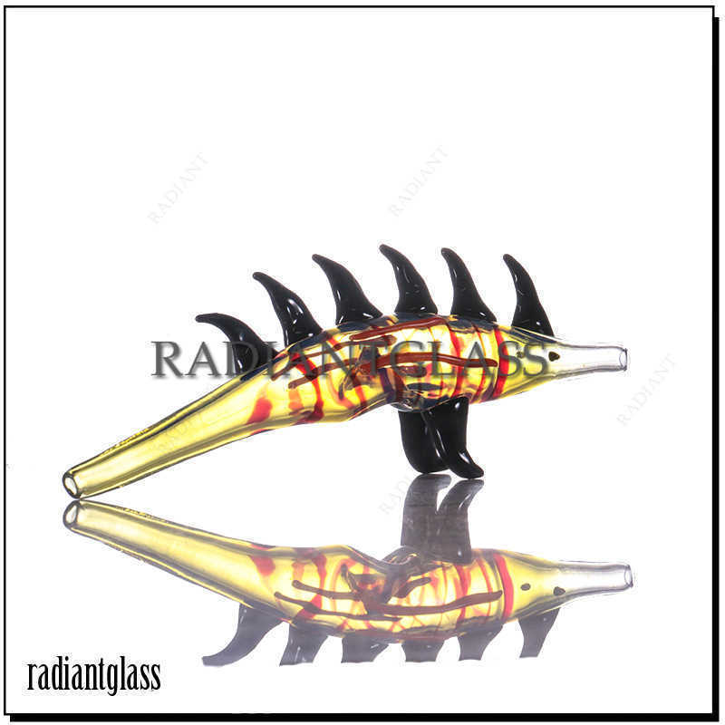 Hand Heady Glass Smoking Pipe Colorful Dinosaur Spoon Pipes Hand Blown for Tobacco Dry Herb Wholesale
Hand Heady Glass Smoking Pipe Colorful Dinosaur Spoon Pipes Hand Blown for Tobacco Dry Herb Wholesale