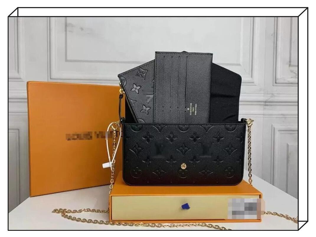 Luxurys Designers Bags 3pcs/set accessories women Crossbody Leather Purse Messenger Handbags Flowers shoulder
Luxurys Designers Bags 3pcs/set accessories women Crossbody Leather Purse Messenger Handbags Flowers shoulder