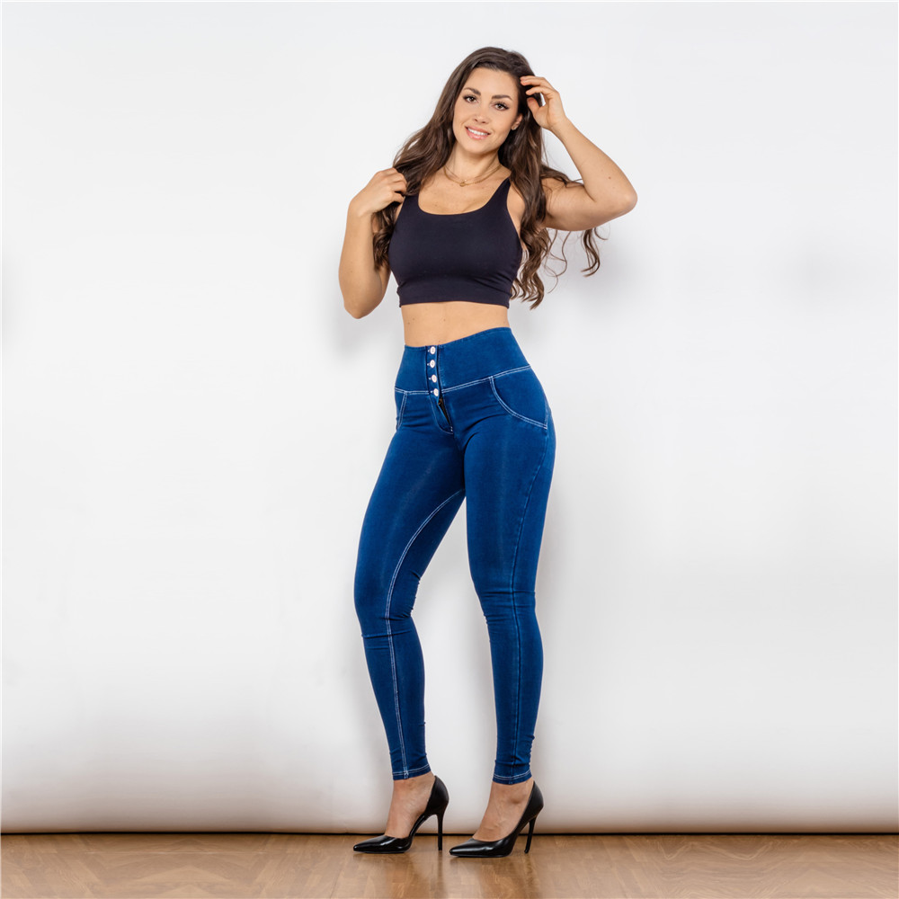 Shascullfites Melody gym and shaping denim jeans jeggings royal wolf push up jeans for women