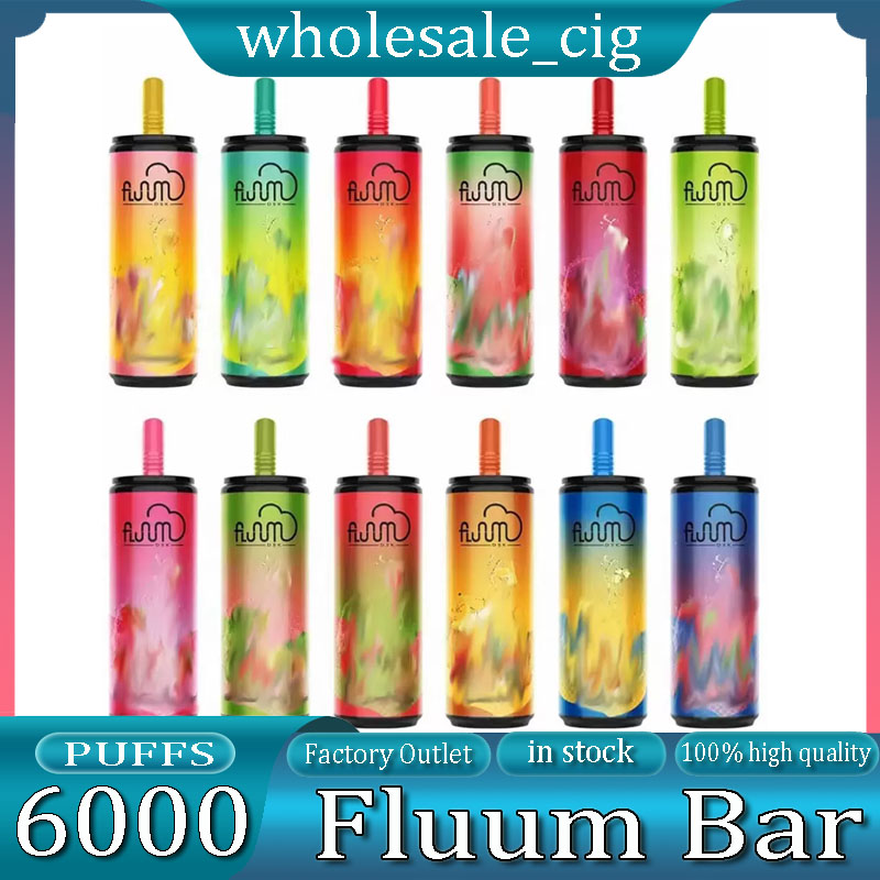 Authentic Fluum Bar 6000 Puffs Disposable E Cigarettes Vape Pen 15Ml Pre-Filled Mesh Coil Pods Cartridge 600Mah Rechargeable Battery Vaporizer 6000 Puff 66
Authentic Fluum Bar 6000 Puffs Disposable E Cigarettes Vape Pen 15Ml Pre-Filled Mesh Coil Pods Cartridge 600Mah Rechargeable Battery Vaporizer 6000 Puff 66