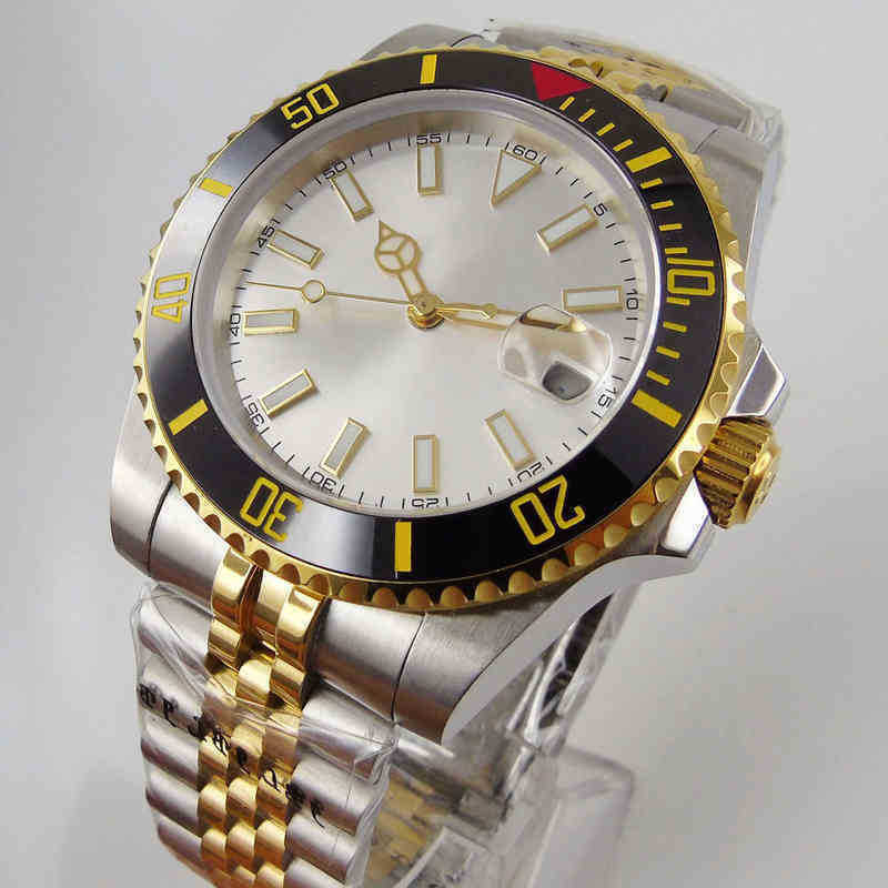 aaaaa ETA2836 Automatic machinery Silver 40mm Mechanical Wristwatch Men Sapphire Glass Date Jubilee Band Rotating Ceramic BezelWaterproof 10
aaaaa ETA2836 Automatic machinery Silver 40mm Mechanical Wristwatch Men Sapphire Glass Date Jubilee Band Rotating Ceramic BezelWaterproof 10