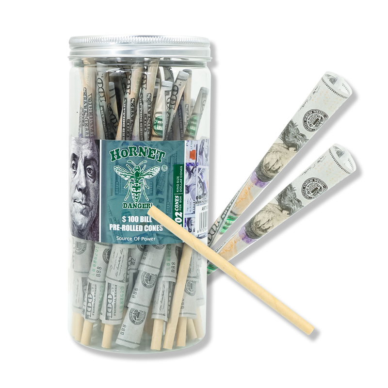 smoking accessories HORNET US dollar rolling paper 110mm pre rolled cones canned joints 102pcs hand roll
smoking accessories HORNET US dollar rolling paper 110mm pre rolled cones canned joints 102pcs hand roll
