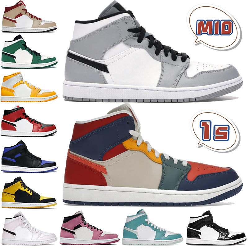 Top Mid 1 1s jumpman mens basketball shoes retro UNC light smoke grey white black royal berry pink Light Cardinal Barely Rose New love Carbon Fiber men women Sneakers, Shoe box
Top Mid 1 1s jumpman mens basketball shoes retro UNC light smoke grey white black royal berry pink Light Cardinal Barely Rose New love Carbon Fiber men women Sneakers, Shoe box
