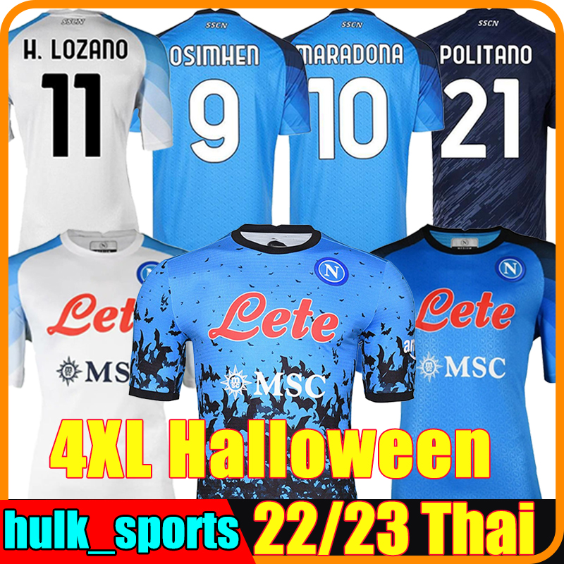 XXXL 4XL 22/23 Halloween SSC Napoli soccer jerseys Burlon 2022 2023 Naples MARADONA LOZANO OSIMHEN ZIELINSKI LIMITED EDITION football shirts RRAHMANI Men Kids Kit, 22-23 training
XXXL 4XL 22/23 Halloween SSC Napoli soccer jerseys Burlon 2022 2023 Naples MARADONA LOZANO OSIMHEN ZIELINSKI LIMITED EDITION football shirts RRAHMANI Men Kids Kit, 22-23 training