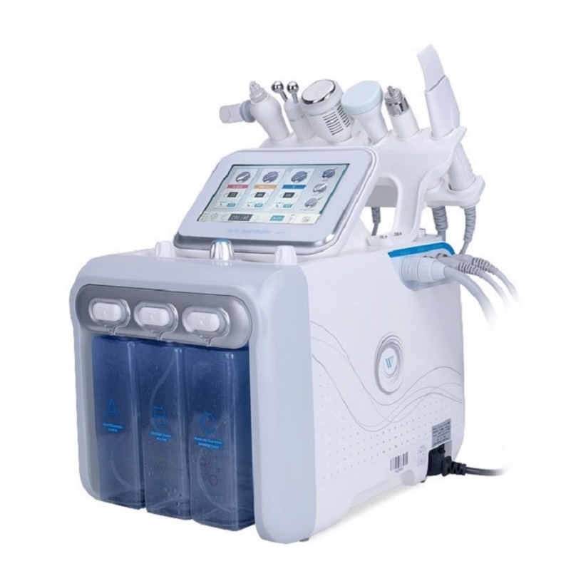Beauty Equipment Hydra Machine, 6-in-1 Diamond Skin Care Water Jet Peel, Oxygen Microdermabrasion Hydra Machine for Effective Salon and Home Treatment