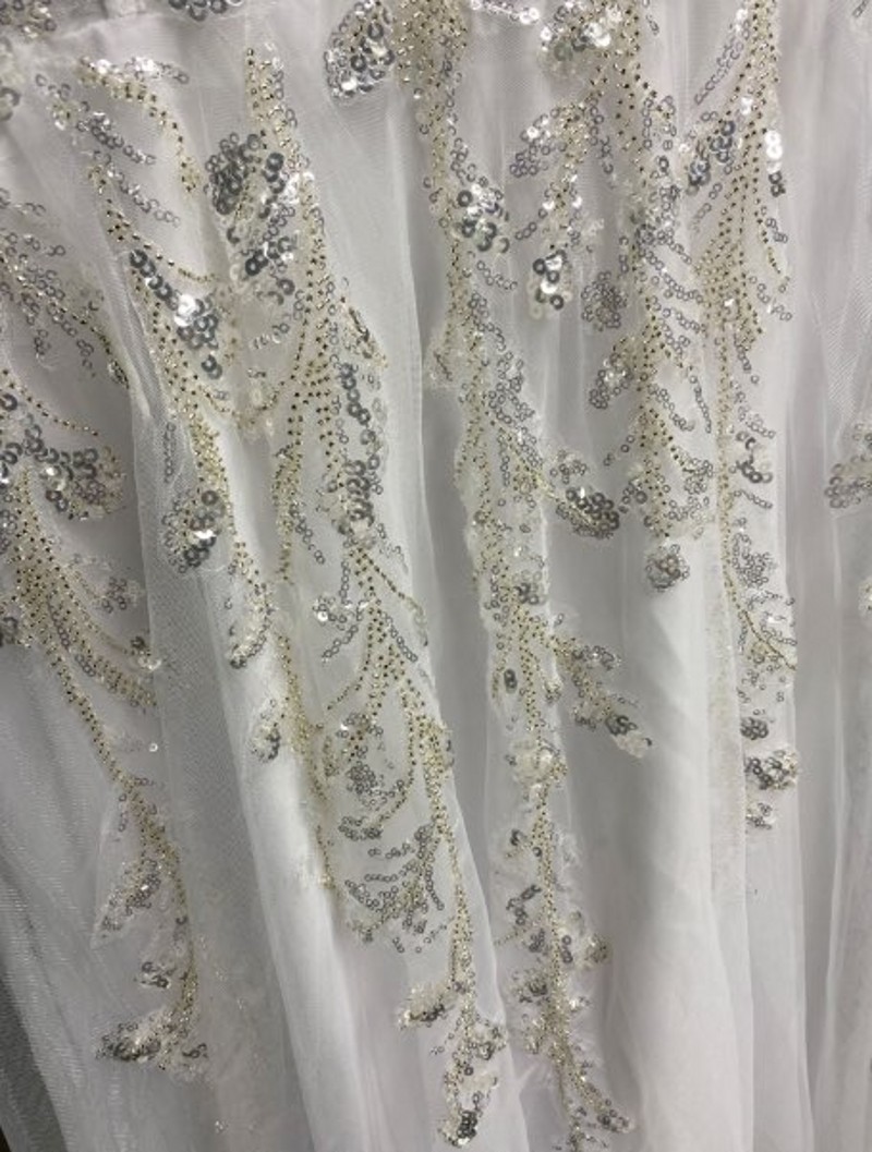 2022 Sexy Beach Wedding Dress For Bride Elegant Boho Bridal Gowns Strapless Sequin Lace High Split Princess Vestido De Novia